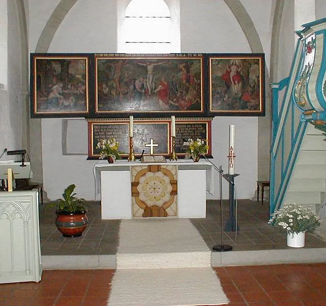 Altar Kirche Welver St. Albanus u. Cyriacus